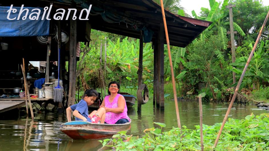 Foto: Bootsfahrt zum Mae Fah Luang Blumengarten